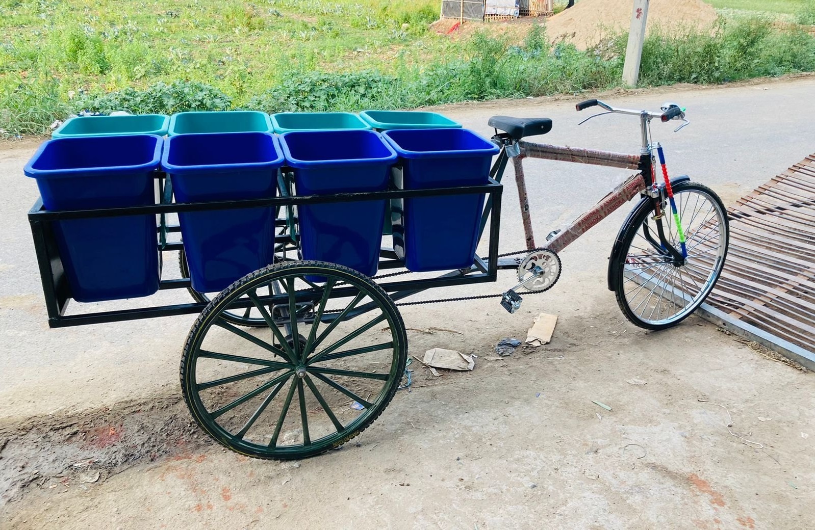 Garbage Rickshaw Manufacturer in Maharashtra Waste Collection Design